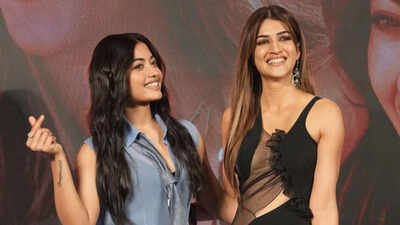 'Working with Kritzu was absolutely special': Rashmika Mandanna shuts down 'outdated' female rivalry rumors with Kriti Sanon on 'Cocktail 2' set | Hindi Movie News