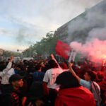 Watch: Moroccan fans clash with Dutch police in The Hague after Morocco knock Netherlands out of World Cup | Football News