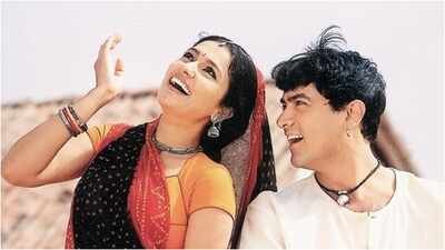 Aamir Khan and Gracy Singh recreate iconic Bhuvan and Gauri romance during emotional script reading session for 25th anniversary of 'Lagaan' - Watch |