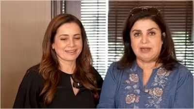Neelam Kothari House: Inside Neelam Kothari and Samir Soni’s 'huge' Mumbai home with plush couches and private bar that made Farah Khan say 'its giving London vibes' |