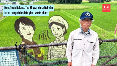 Meet Tokio Nakano: The 81-year-old artist who turns rice paddies into giant works of art
