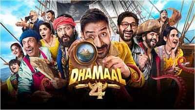 Dhamaal 4 Full Movie Collection: 'Dhamaal 4' Box Office Collection Day 9 Live Update: Ajay Devgn film sees decline, faces competition from ‘The Odyssey’, collects Rs. 2.49 cr net | Hindi Movie News