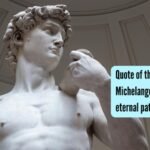 Quote of the day by Michelangelo: “Genius is eternal patience”