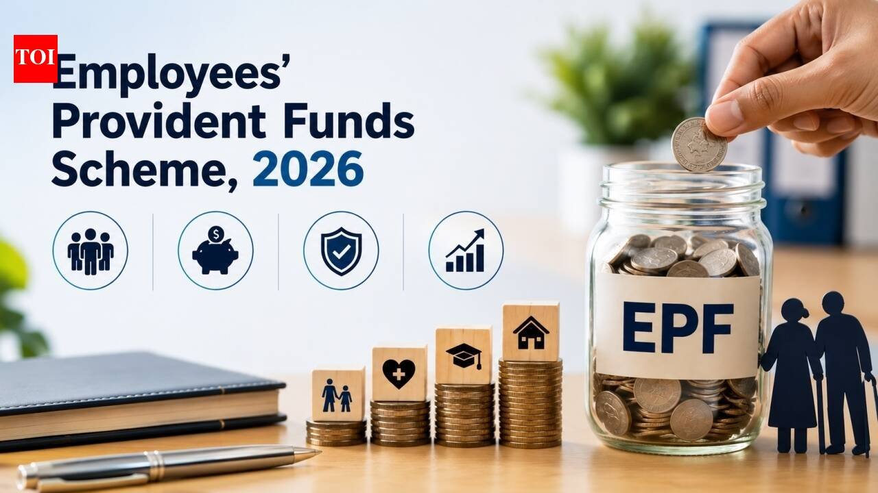 Employees’ Provident Funds Scheme 2026 notified: Top things to know about contributions, withdrawals & Aadhaar details