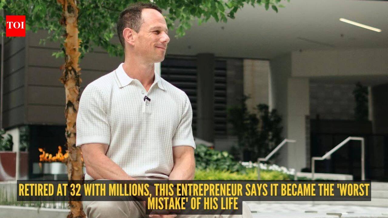 Retired at 32 with millions, this entrepreneur says it became the 'worst mistake' of his life