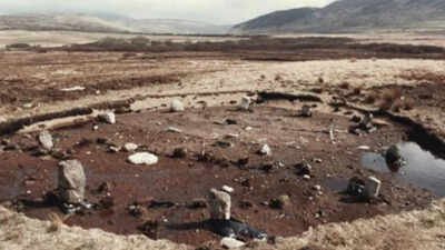 A 5,000-year-old ritual circle was hidden under a Scottish island; archaeologists found it without digging
