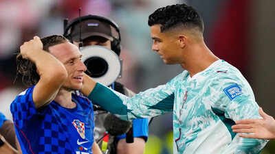 One last dance: Cristiano Ronaldo and Luka Modric share poignant moment after World Cup classic | Football News