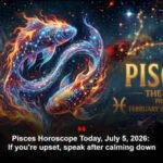 Pisces Horoscope Today, July 5, 2026: If you're upset, speak after calming down