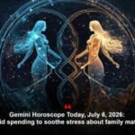 Gemini Horoscope Today, July 6, 2026: Avoid spending to soothe stress about family matters
