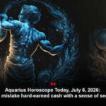 Aquarius Horoscope Today, July 6, 2026: Don't mistake hard-earned cash with a sense of security