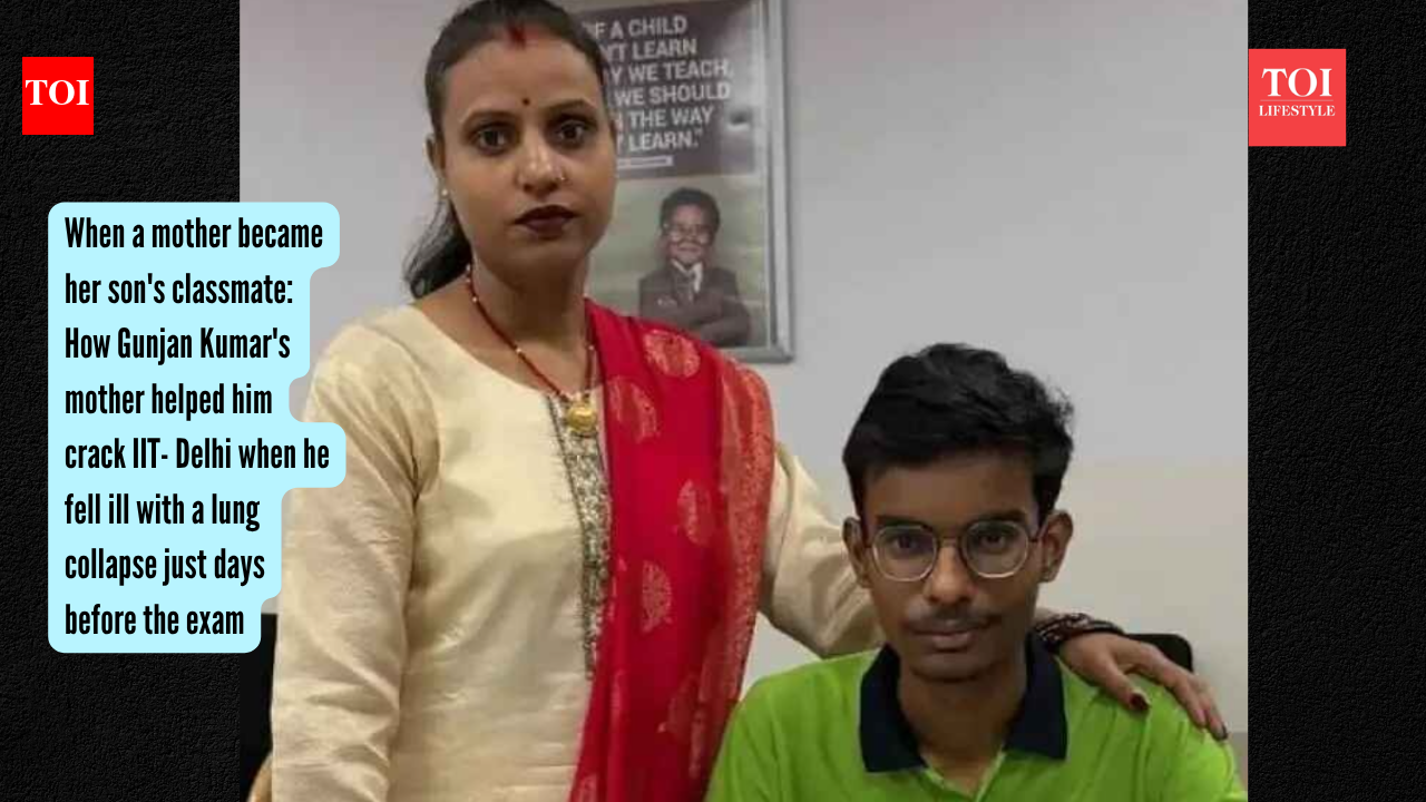 IIT Advanced: How Gunjan Kumar's mother helped him crack IIT- Delhi when he was bed ridden with a lung disease just days before the exam