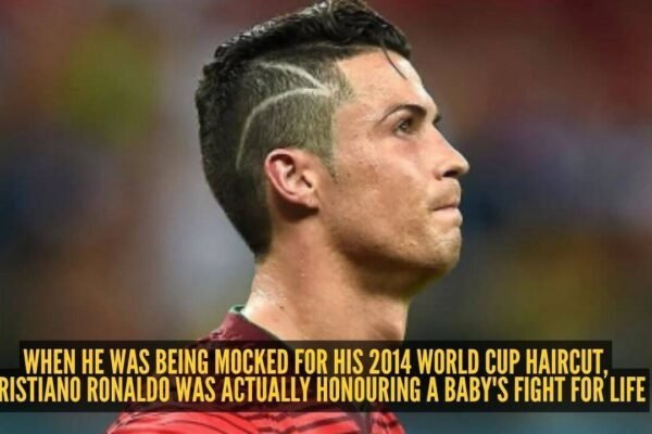Cristiano Ronaldo: When he was being mocked for his 2014 World Cup haircut, Cristiano Ronaldo was actually honouring a baby's fight for life