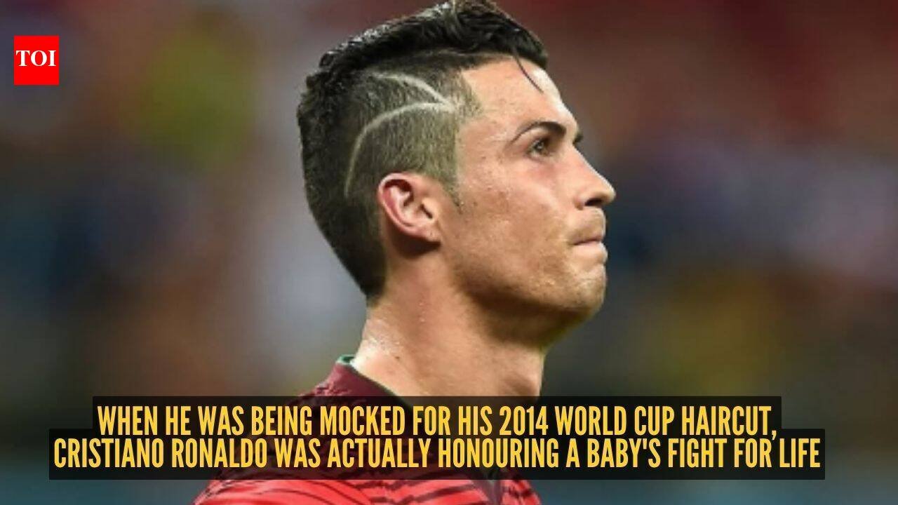 Cristiano Ronaldo: When he was being mocked for his 2014 World Cup haircut, Cristiano Ronaldo was actually honouring a baby's fight for life
