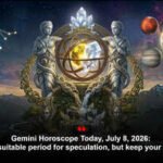 Gemini Horoscope Today, July 8, 2026: This is a suitable period for speculation, but keep your head cool