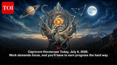 Capricorn Horoscope Today, July 8, 2026: Work demands focus, and you'll have to earn progress the hard way