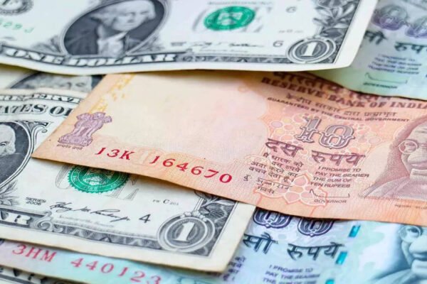 Rupee gains on cheaper oil, FII buying