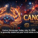Cancer Horoscope Today, July 10, 2026: Your body is generally stable but your mind needs to be grounded