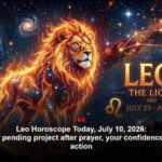 Leo Horoscope Today, July 10, 2026: Begin that pending project after prayer, your confidence will follow action