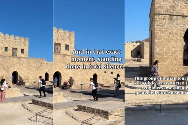 "This is where we failed as Indians": Tourists' chanting Gayatri Mantra inside Azerbaijan museum sparks global travel etiquette debate |