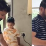 Revanth Reddy: "I'll only eat if you make puris": Telangana CM Revanth Reddy's wholesome moment with grandson melts hearts online