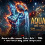 Aquarius Horoscope Today, July 11, 2026: A new vehicle may come into your life