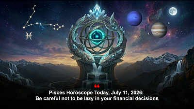 Pisces Horoscope Today, July 11, 2026: Be careful not to be lazy in your financial decisions