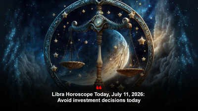 Libra Horoscope Today, July 11, 2026: Avoid investment decisions today