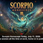 Scorpio Horoscope Today, July 11, 2026: Be nice to women all the time at work, home or in public places