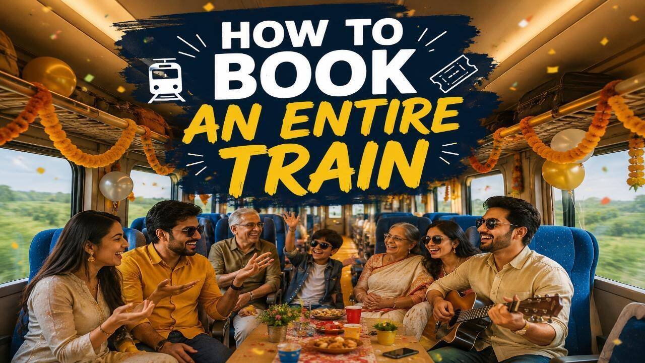 Irctc Full Tariff Rate (Ftr): Yes, you can actually book an entire Indian Railways train: Here's how IRCTC's lesser-known Full Tariff Rate (FTR) service works
