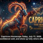 Capricorn Horoscope Today, July 13, 2026: Use your confidence well, and show up fully where effort matters