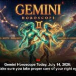 Gemini Horoscope Today, July 14, 2026: Make sure you take proper care of your right eye