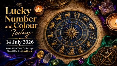 Lucky Number and Colour Today, 14 July 2026: Know What Your Zodiac Sign Should Use for Good Luck
