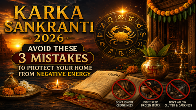 Karka Sankranti 2026: Avoid These 3 Mistakes to Protect Your Home From Negative Energy