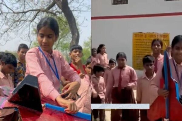 No lab, no money: How students at a government school in Aligarh built a flying F-22 raptor model that took the whole country by surprise |