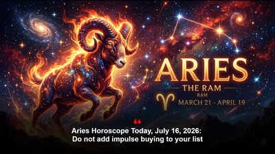 Aries Horoscope Today, July 16, 2026: Do not add impulse buying to your list
