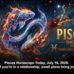 Pisces Horoscope Today, July 16, 2026: If you're in a relationship, small plans bring joy