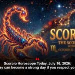 Scorpio Horoscope Today, July 16, 2026: A calm day can become a strong day if you respect your routine