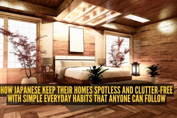 How Japanese keep their homes spotless and clutter-free with simple everyday habits that anyone can follow