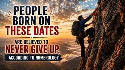 People born on these dates are believed to never give up, according to numerology