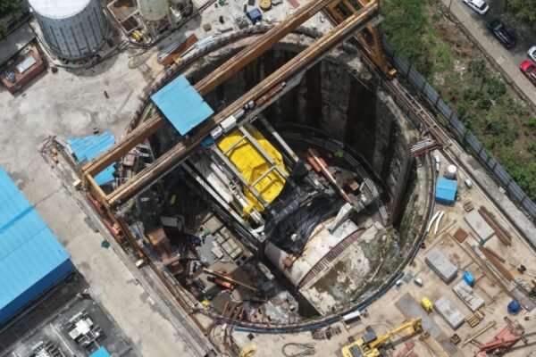 Making waves underground: India's first undersea rail tunnel takes shape