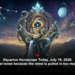 Aquarius Horoscope Today, July 19, 2026: Work can feel tense because the mind is pulled in too many directions