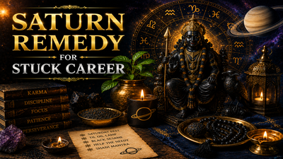 Saturn Remedy for Stuck Career: Do This Ritual to Clear Karmic Roadblocks