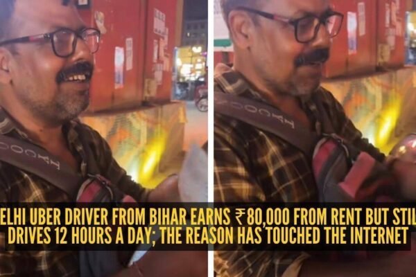 Delhi Uber driver from Bihar earns ₹80,000 from rent but still drives 12 hours a day; the reason has touched the internet |