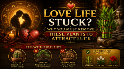 Love Life Stuck? Why You Must Remove These Plants To Attract Luck