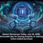 Gemini Horoscope Today, July 20, 2026: This is a favourable day for buying property or making a serious home-related purchase
