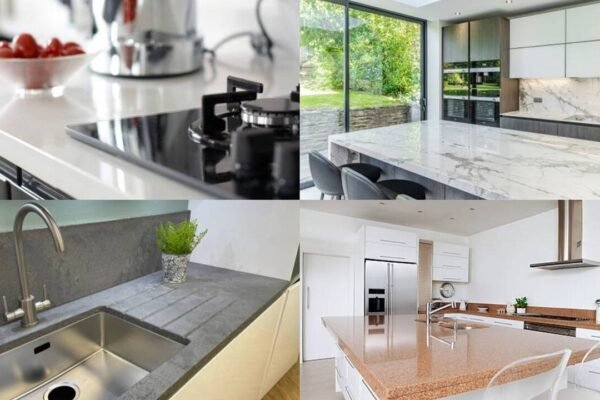 Here are 6 kitchen worktop ideas to try