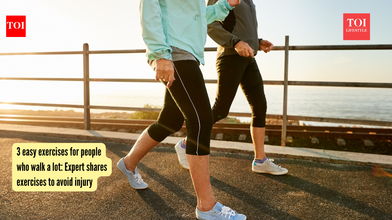 3 easy exercises for people who walk a lot: Expert shares exercises to avoid injury |