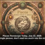 Pisces Horoscope Today, July 22, 2026: If you're a single person, don't read too much into the mixed signals