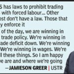 USTR hints at 'action' ahead of tariff expiry
