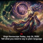 Virgo Horoscope Today, July 24, 2026: Tell what you need to say in plain language